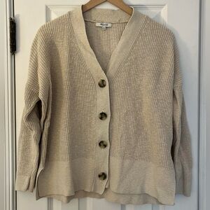 Madewell Cozy Boyfriend Cardigan - Size XS